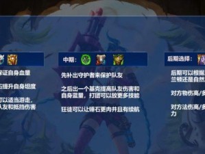 阿柯s12出装攻略（掌握关键装备，打造无敌斩杀机器）