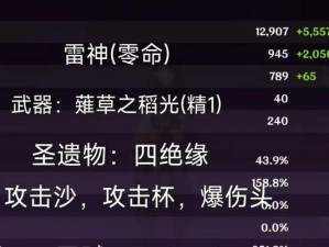 原神雷神提升攻略（探索雷神之力，成为电流的主宰！）