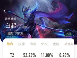 白起董某人铭文出装攻略（白起董某人铭文出装攻略解析，助你稳定输出杀敌如麻）